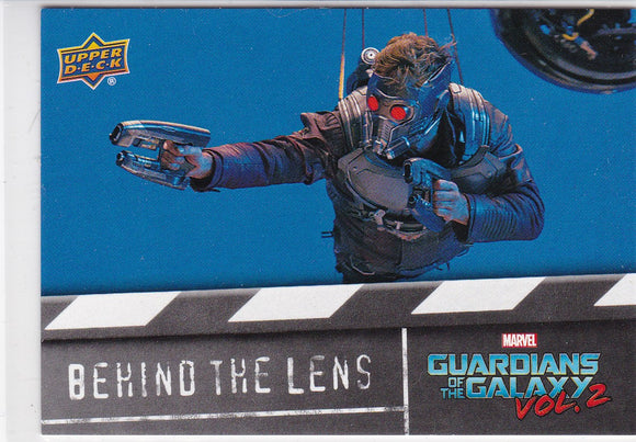 2017 Upper Deck Guardians Of The Galaxy Vol 2 - Behind The Lens card BTL7