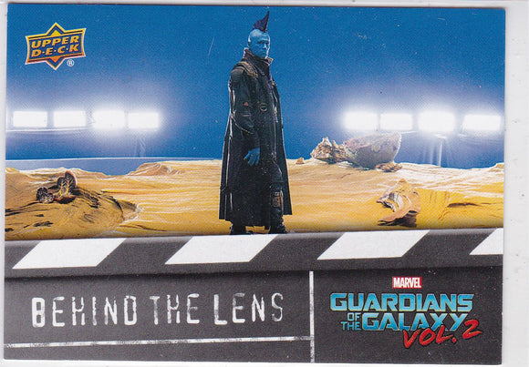 2017 Upper Deck Guardians Of The Galaxy Vol 2 - Behind The Lens card BTL14