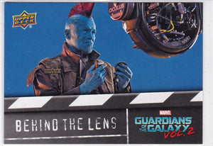 2017 Upper Deck Guardians Of The Galaxy Vol 2 - Behind The Lens card BTL15