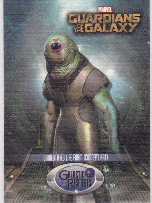 2014 Upper Deck Guardians Of The Galaxy - Galaxy Residents card GR-12 Unidentified