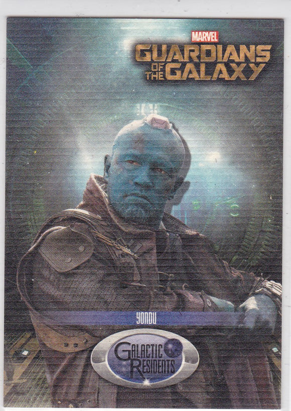 2014 Upper Deck Guardians Of The Galaxy - Galaxy Residents card GR-6 Yondu