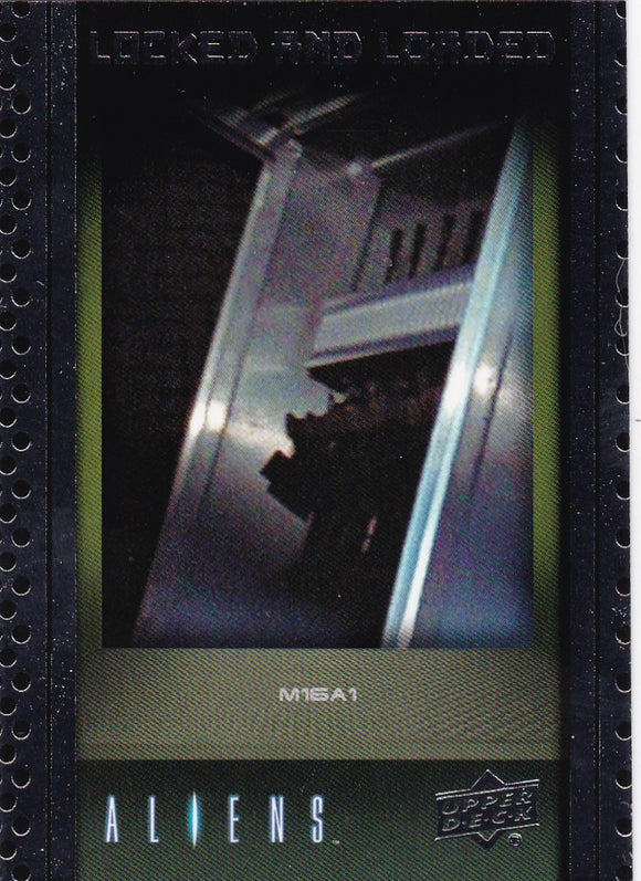 2018 Upper Deck Aliens Locked & Loaded Insert Card ABA-7 M16A1
