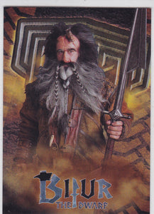 The Hobbit An Unexpected Journey Foil Character Biography card CB-13 Bifur