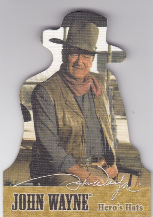 2005 Breygent John Wayne Hero's Hats Die Cut Insert card HH6 Duke's Duds