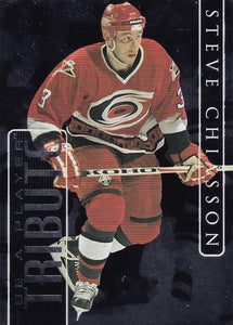 Steve Chiasson 1999-00 BAP Memorabilia Be A Player Tribute card SC-3
