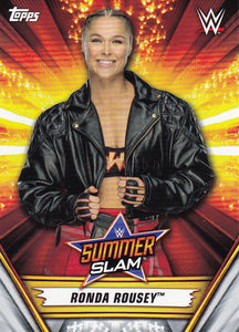 2019 Topps WWE SummerSlam card #24 Ronda Rousey