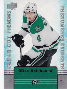Miro Heiskanen 2019-20 Tim Hortons Clear Cut Phenoms card CC-11