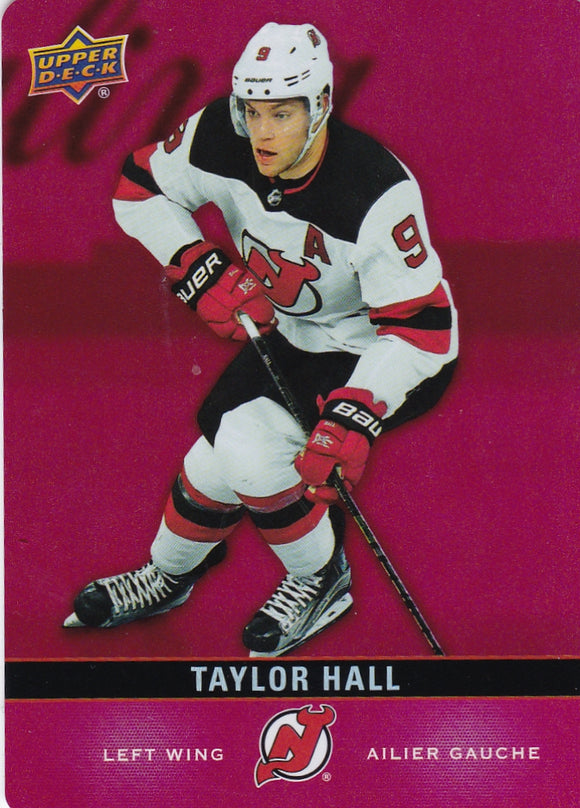 Taylor Hall 2019-20 Tim Hortons Red Parallel Die Cut card DC-18