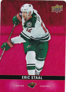 Eric Staal 2019-20 Tim Hortons Red Parallel Die Cut card DC-23