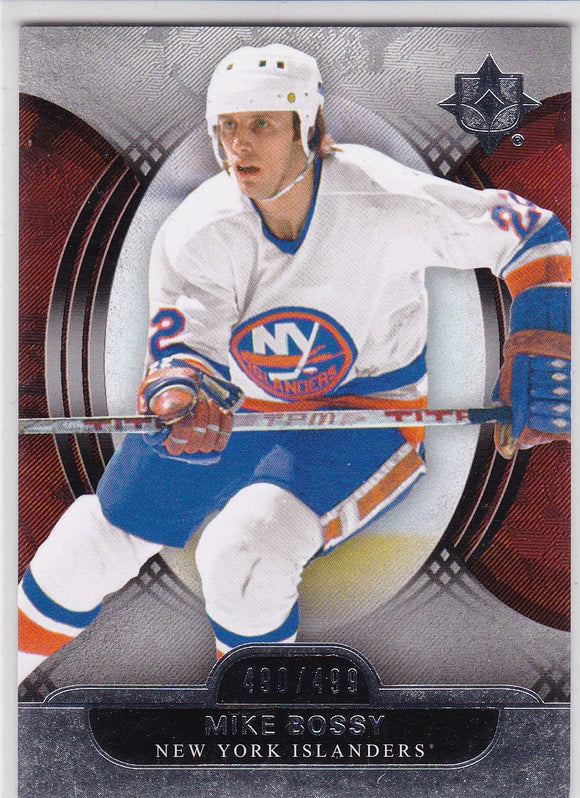 Mike Bossy 2013-14 UD Ultimate Collection base card #32 #d 490/499