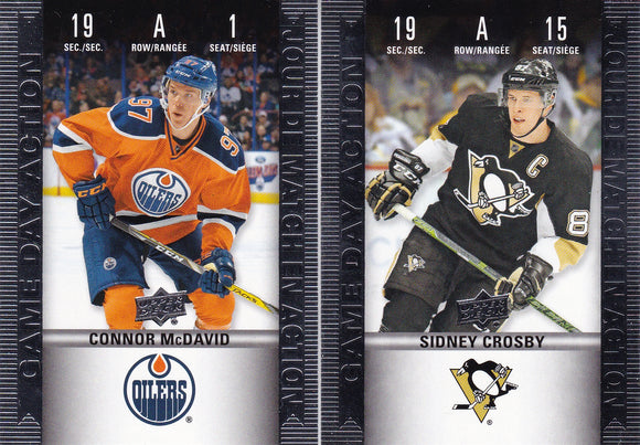 2019-20 Tim Hortons Game Day Action cards Choose Your cards from the list