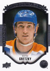 Wayne Gretzky 2015-16 Upper Deck UD Portraits Legends card P-50