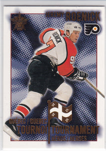 Jeremy Roenick 2001-02 Vanguard Quebec Tournament Heroes card #6