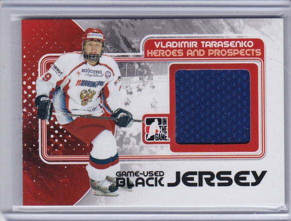 Vladimir Tarasenko 2010-11 Heroes and Prospects Jersey card M-51
