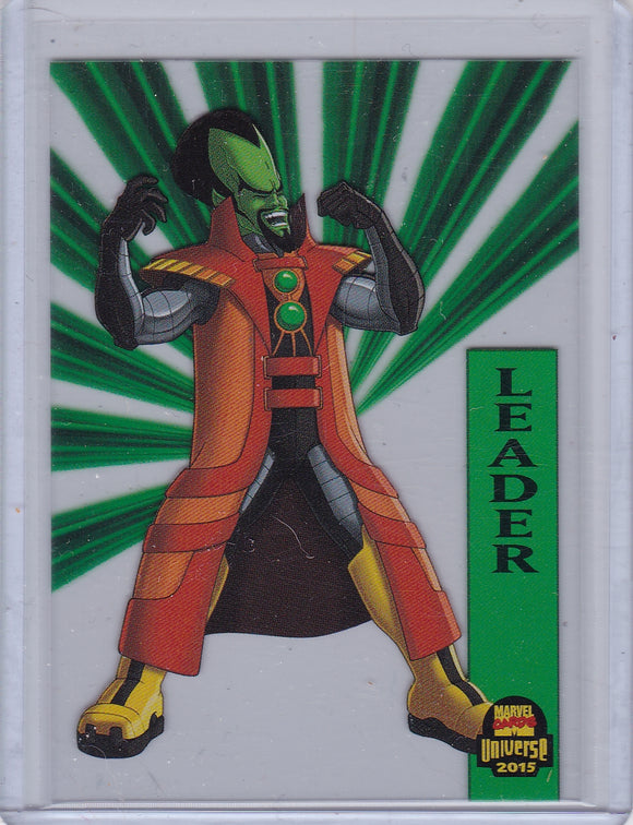 2015 Marvel Fleer Retro 1994 Fleer Suspended Animation card 16 Leader Variant