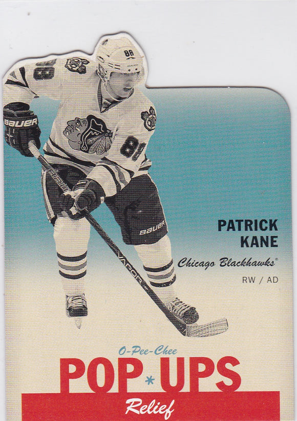 Patrick Kane 2012-13 O-Pee-Chee Pop-Ups Die Cut card PU-10