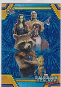 2017 Guardians Of The Galaxy Vol 2 Retail Blue Foil card RB-43