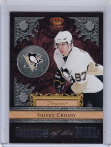 Sidney Crosby 2011-12 Crown Royale Lords Of The NHL card #12