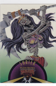 1995 Fleer Ultra Skeleton Warriors Suspended Animation Card 10 of 10 Shriek
