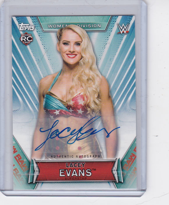 Lacey Evans 2019 WWE Womens Division Autograph card A-LE #d 050/199