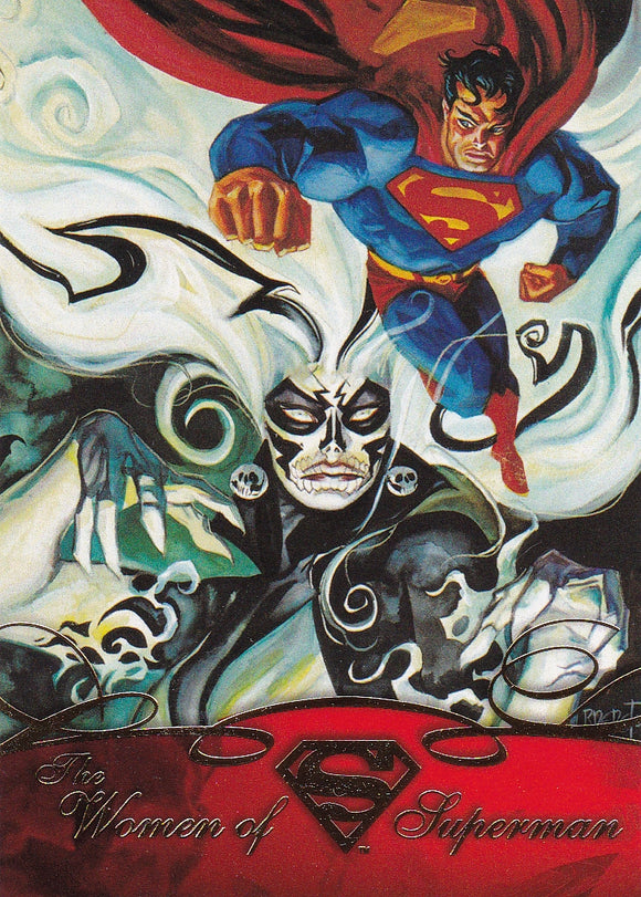 DC Comics Superman The Legend Women Of card WOS-08 Silver Banshee