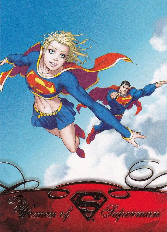 DC Comics Superman The Legend Women Of card WOS-04 Supergirl