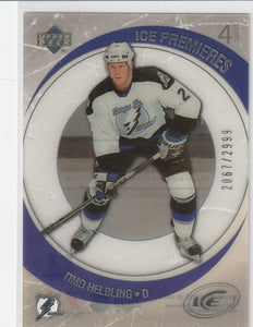 Timo Helbling 2005-06 Upper Deck Ice Premieres Rookie #170 #d 2067/2999