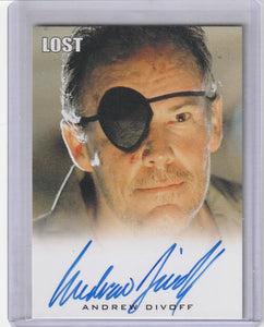 2010 Rittenhouse LOST Archives Andrew Divoff as Mikhail Autograph card