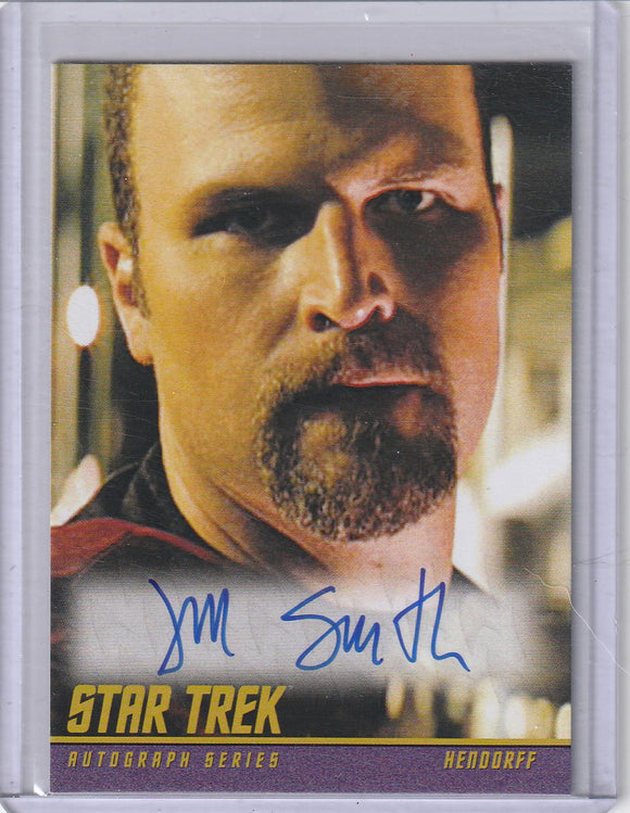 Star Trek Beyond Jason Matthew Smith as Hendorff Autograph card