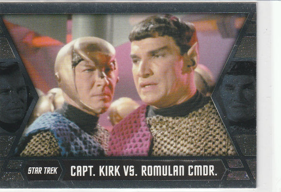 2013 Star Trek TOS Heroes & Villains Kirks Epic Battles GB3 Kirk Vs Romulan