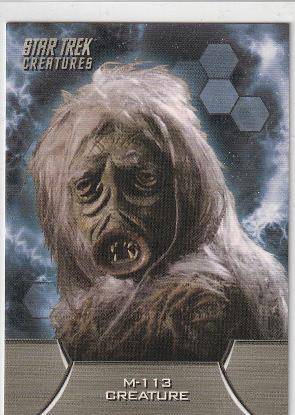 Star Trek The Remastered Original Series Creatures card C3 M-113 Creature