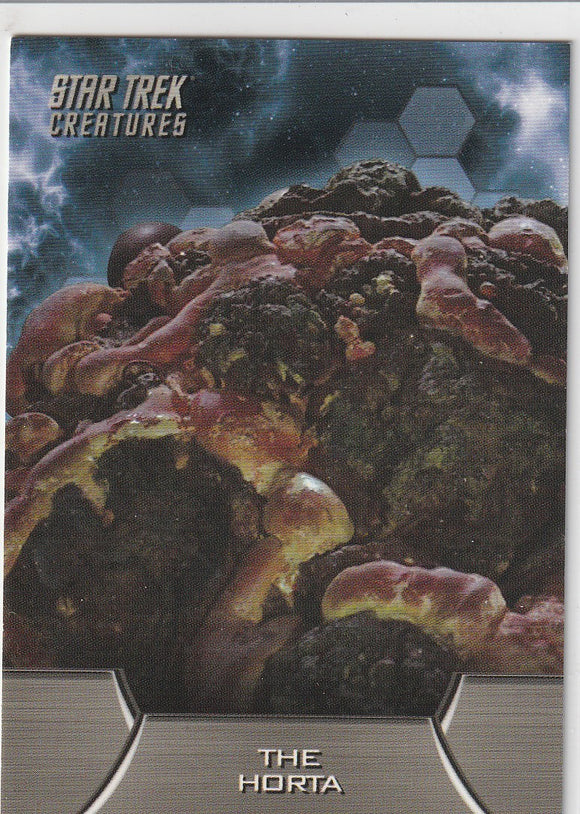 Star Trek The Remastered Original Series Creatures card C7 The Horta