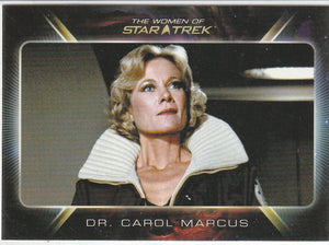 Star Trek Quotable Movies Women Of Expansion Insert card #83 Dr. Carol Marcus