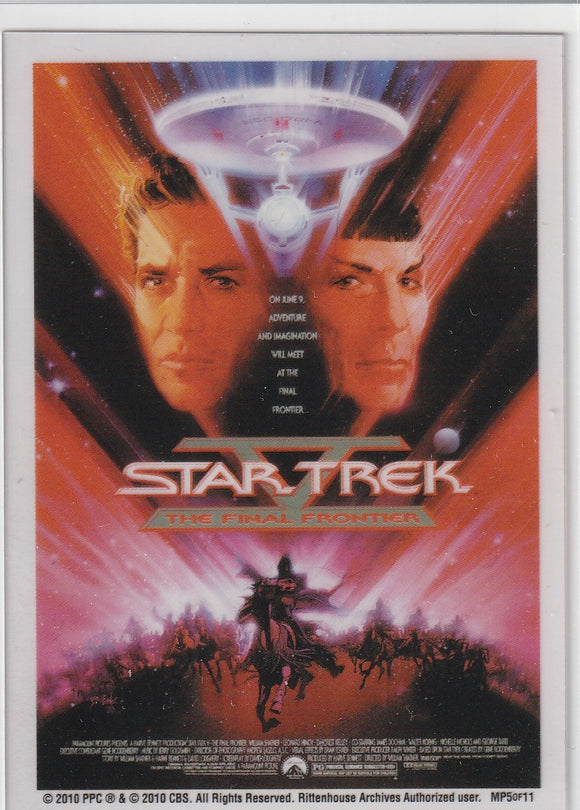 Star Trek Quotable Movies Movie Posters Insert MP5 Star Trek V: The Final Frontier