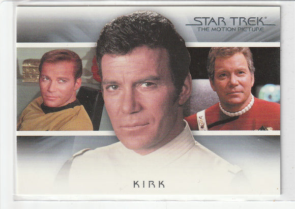Star Trek Quotable Movies Bridge Crew Transitions card T1 Kirk