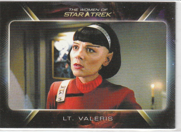 Star Trek Quotable Movies Women Of Expansion Insert card #86 Lt. Valeris