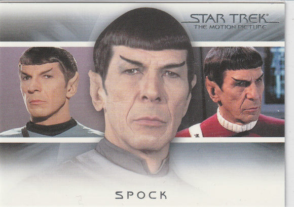 Star Trek Quotable Movies Bridge Crew Transitions card T2 Spock