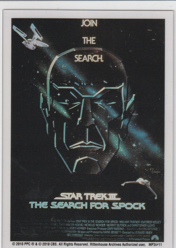 Star Trek Quotable Movies Movie Posters Insert MP3 Star Trek III: The Search for Spock