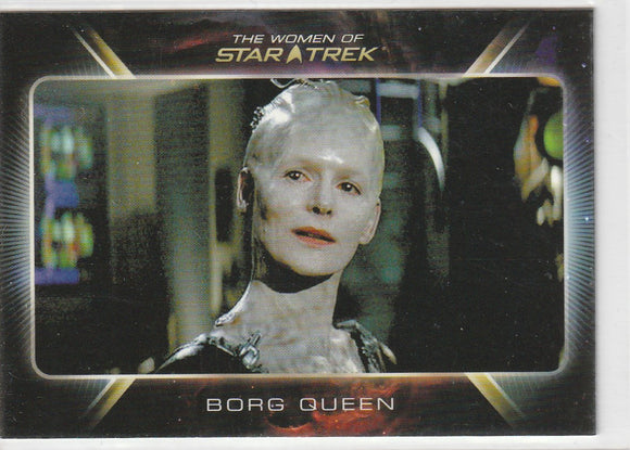 Star Trek Quotable Movies Women Of Expansion Insert card #88 Borg Queen