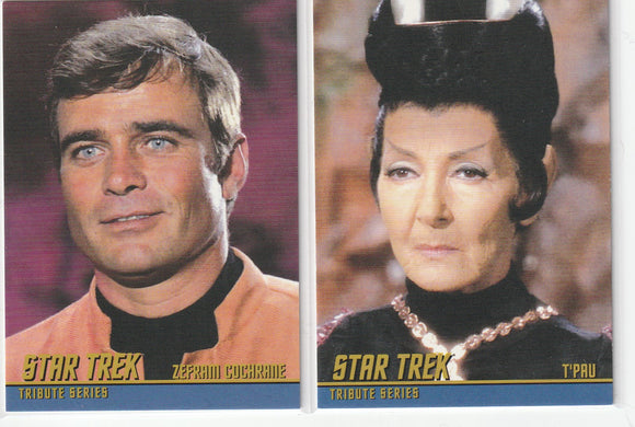 Star Trek The Original Series Tribute cards Choose your numbers from the list