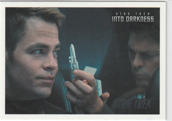 2014 Star Trek Movies Into Darkness card #25 Silver Foil #d 025/200