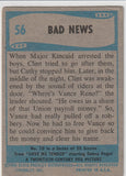 1956 Topps / Bubbles Inc Elvis Presley card #56 Bad News