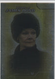 Women of James Bond In Motion Women of MI6 card M2 M