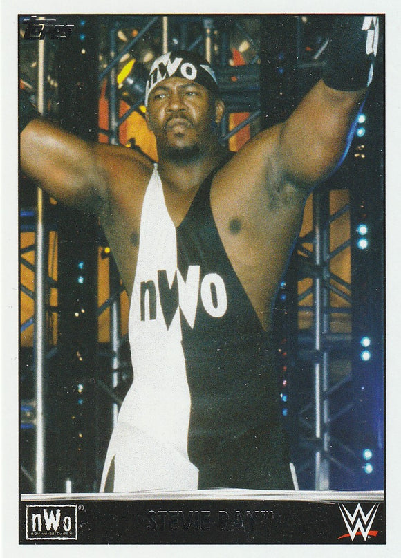 Stevie Ray 2015 Topps WWE NWO Tribute card #40 of 40