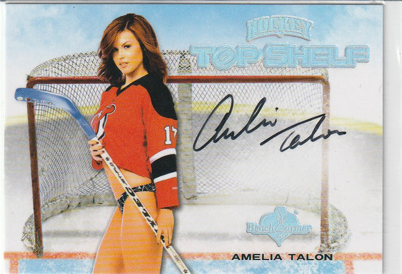 Amelia Talon 2014 Benchwarmer Hockey Top Shelf Autograph card #54
