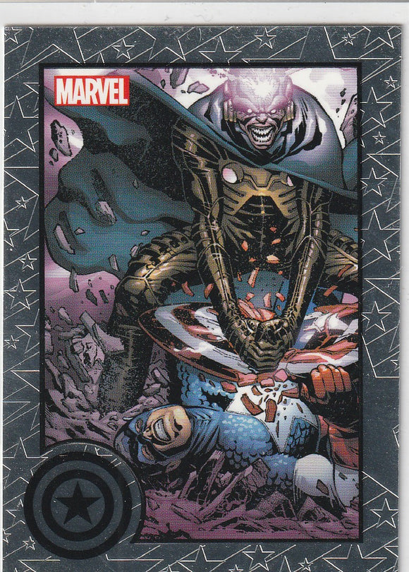 2014 Marvel Universe Greatest Battles Captain America Expansion #103 Vs Modok