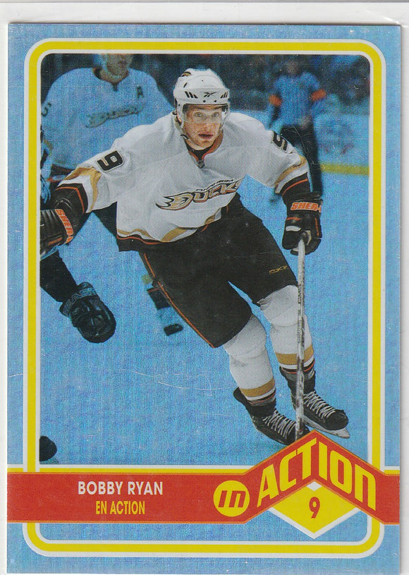 Bobby Ryan 2009-10 O-Pee-Chee In Action card #ACT5