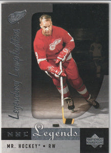 Gordie Howe 2001-02 Upper Deck Legends card #91
