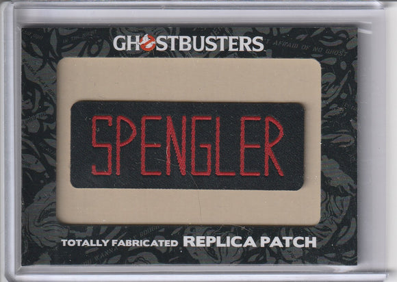 2016 Cryptozoic Ghostbusters Spengler Replica Patch card H3