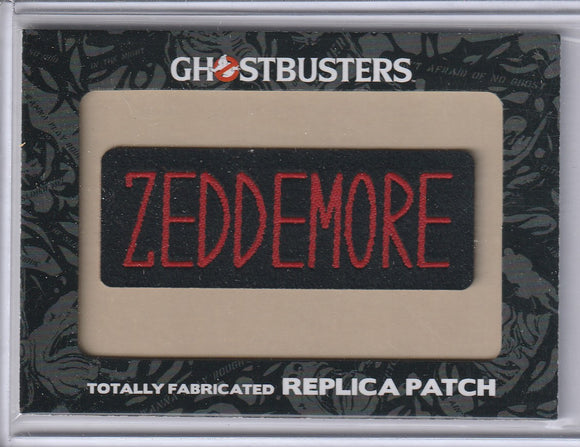 2016 Cryptozoic Ghostbusters Zeddemore Replica Patch card H4